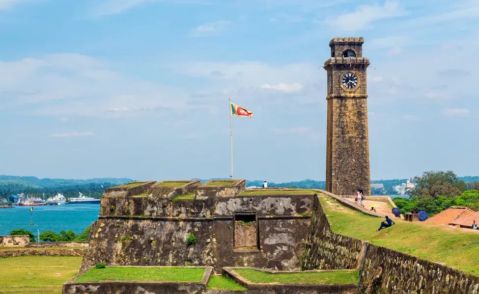Walking around Galle Fort